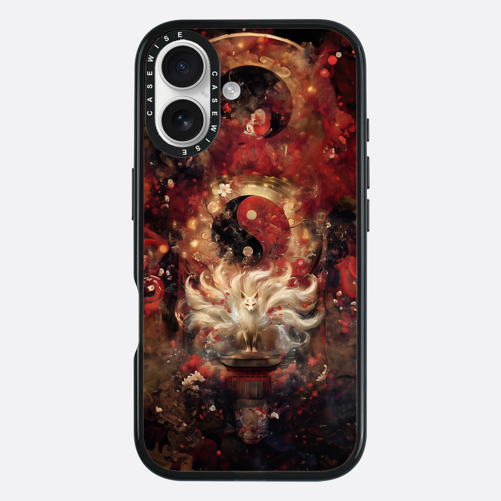 Yin and Yang Kitsune - Etui