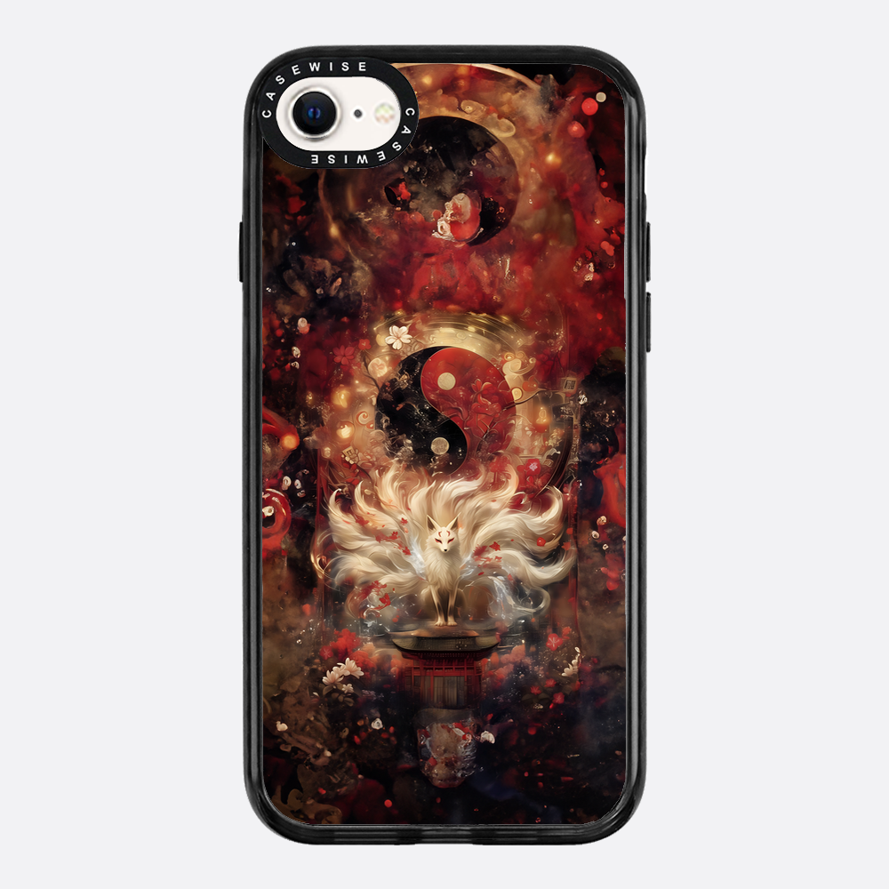 Yin and Yang Kitsune - Etui