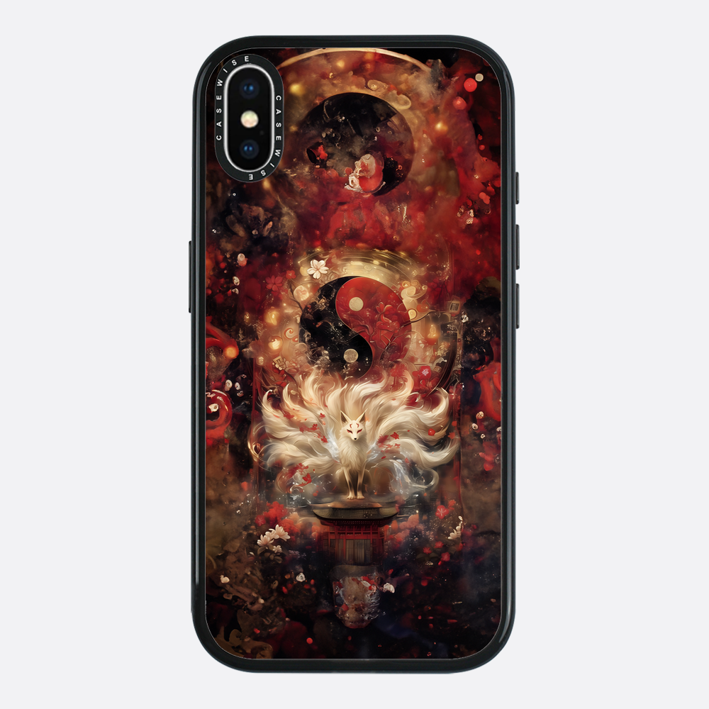 Yin and Yang Kitsune - Etui