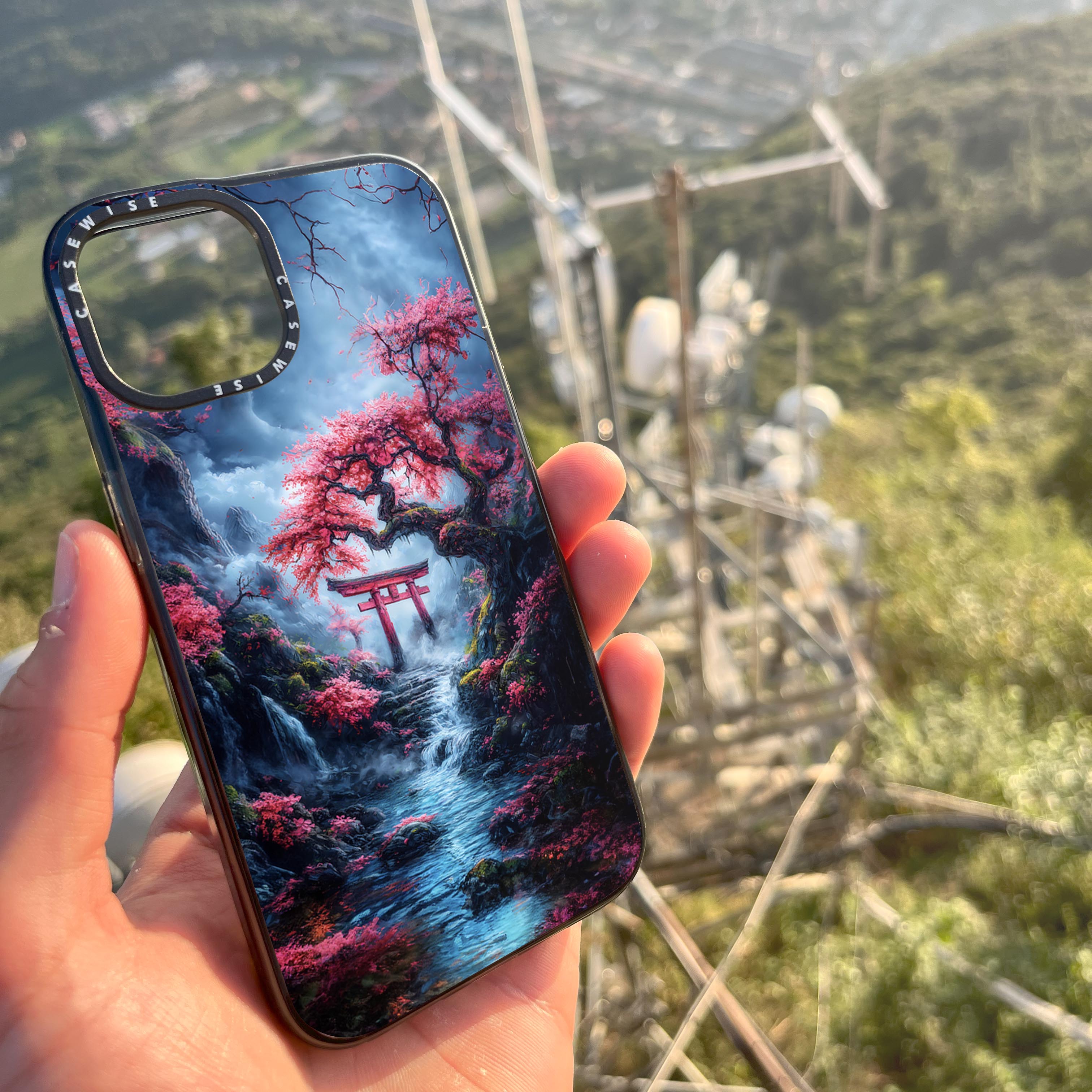 Cherry Blossom Torii Gate - Etui