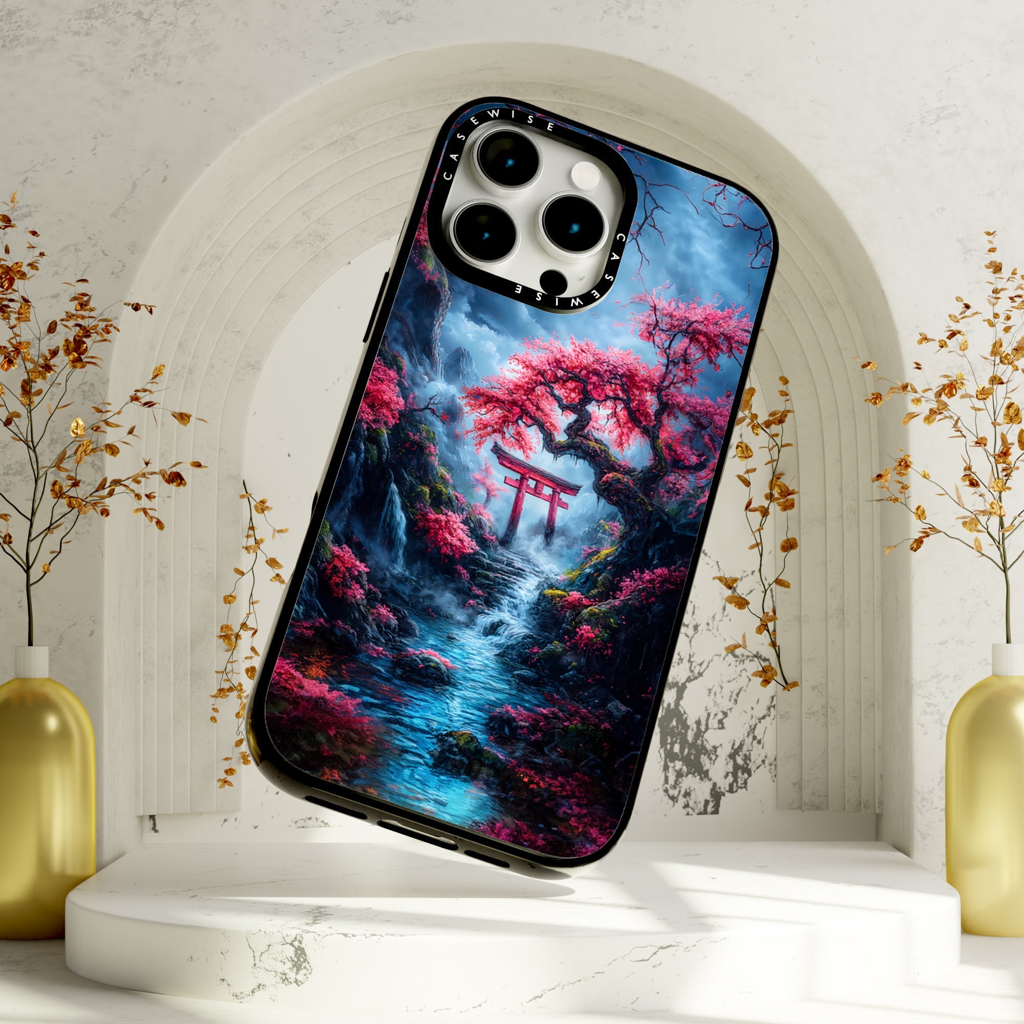 Cherry Blossom Torii Gate - Etui