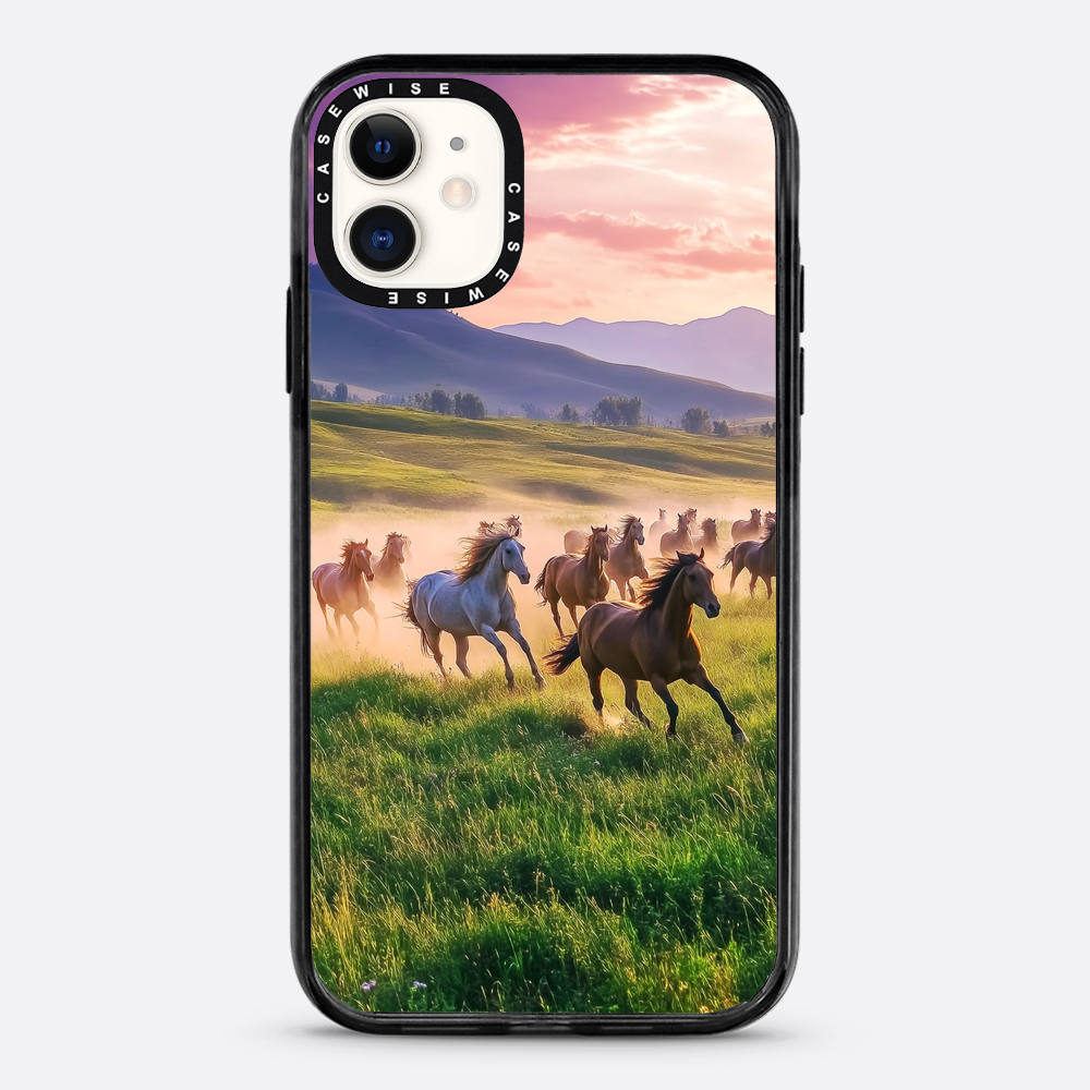 Running Horses Landscape - Etui