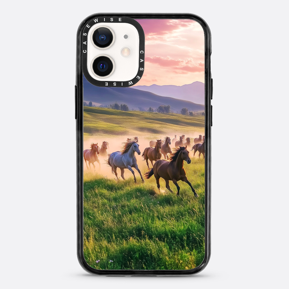 Running Horses Landscape - Etui