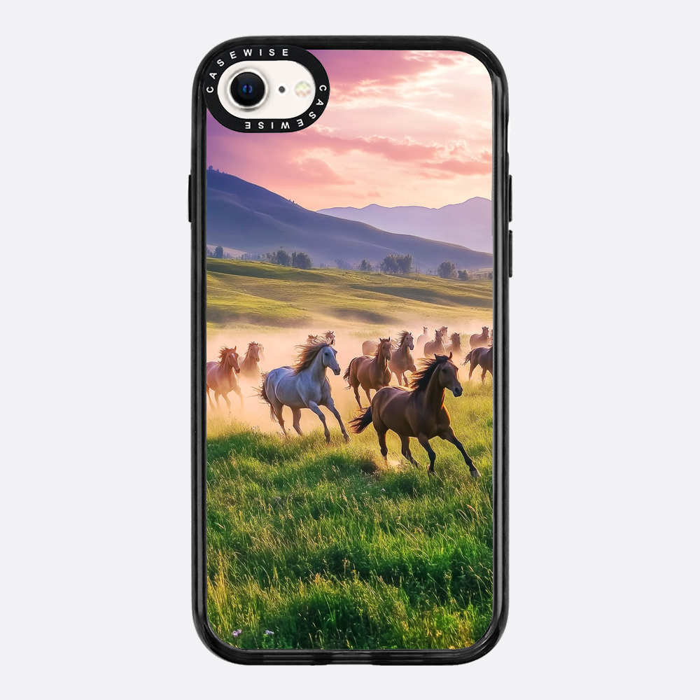 Running Horses Landscape - Etui