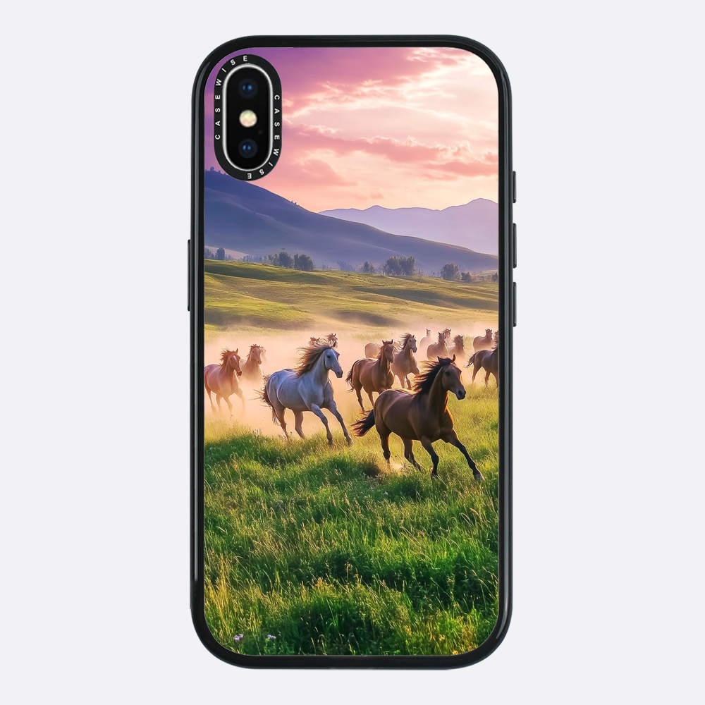 Running Horses Landscape - Etui