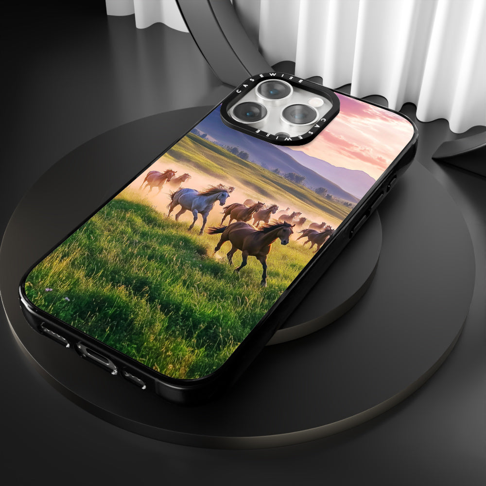 Running Horses Landscape - Etui
