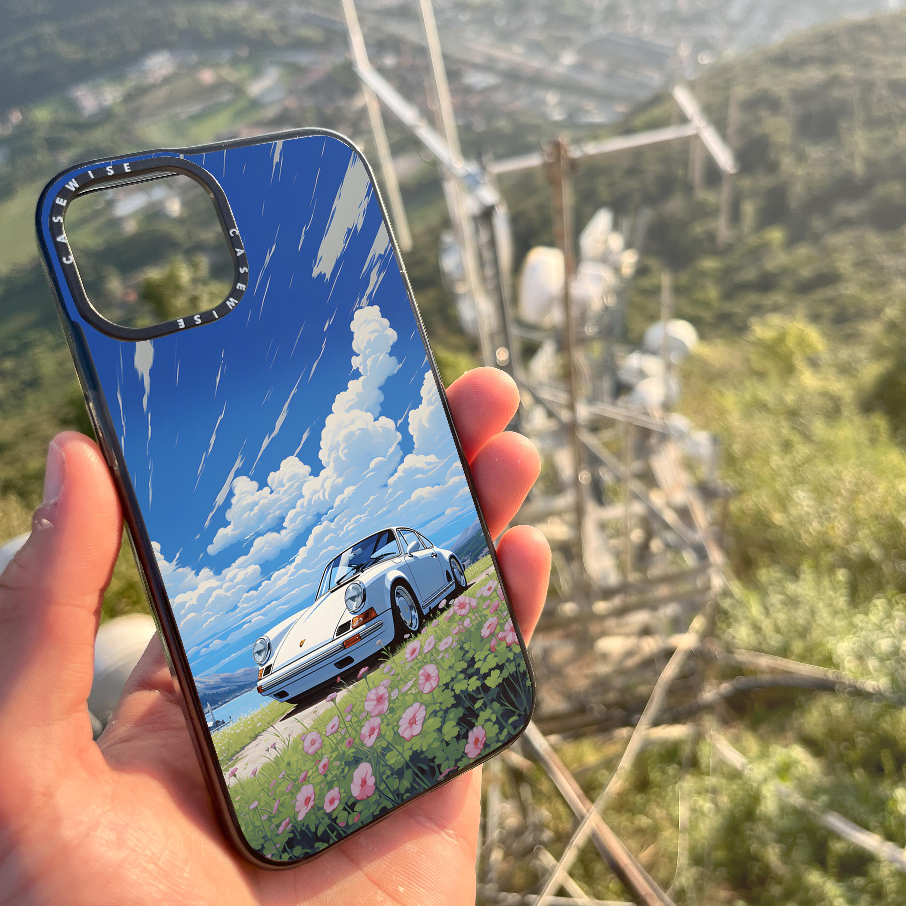 Porsche 911 Anime Art - Etui