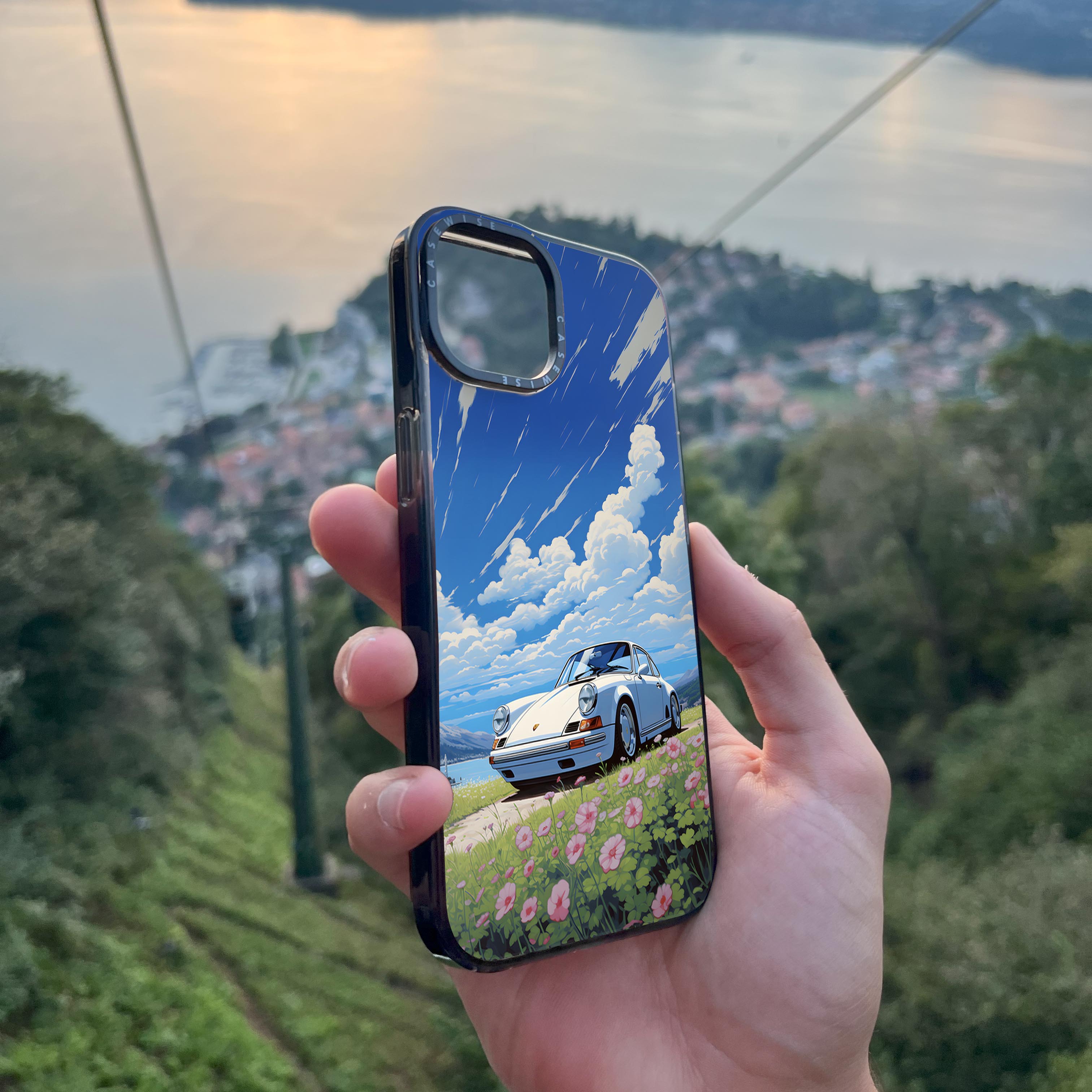 Porsche 911 Anime Art - Etui