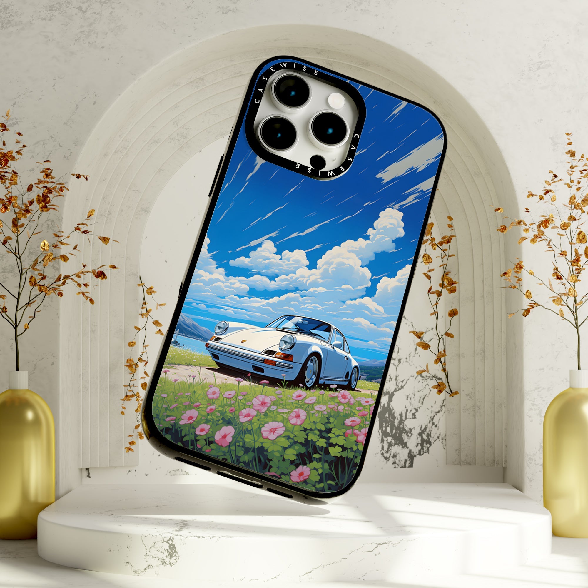 Porsche 911 Anime Art - Etui