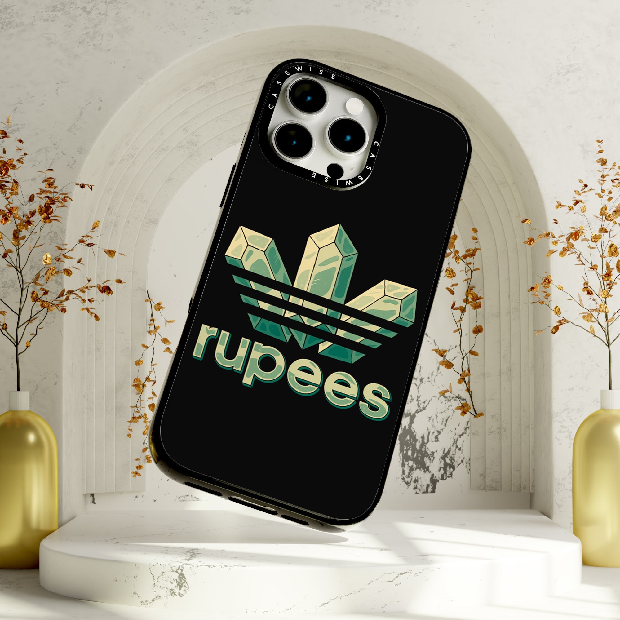 Rupees Black - Etui