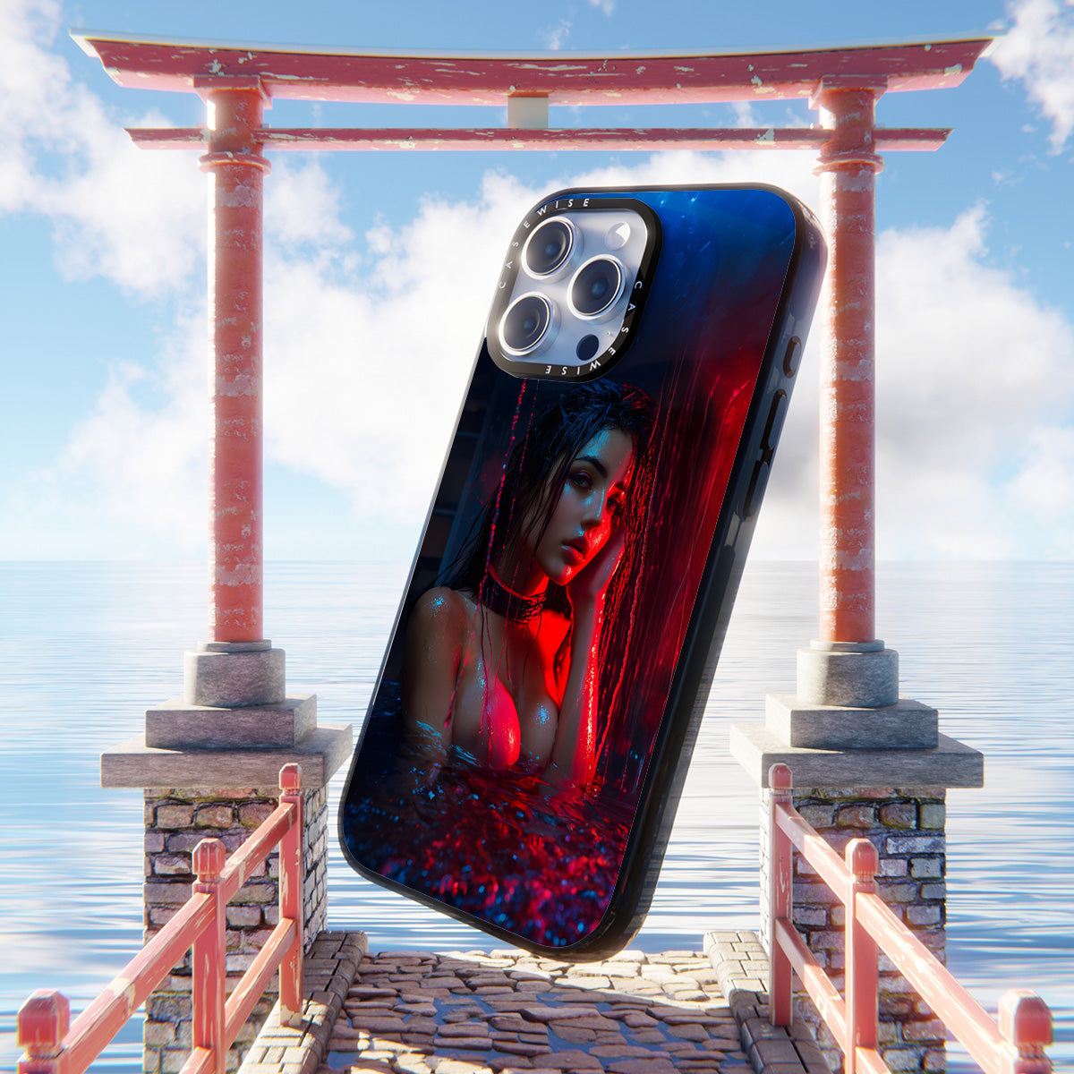 Pool Girl Red - Etui
