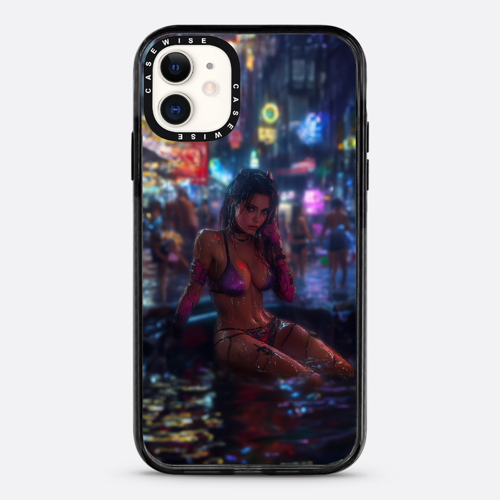 Cyberpunk City Girl - Etui