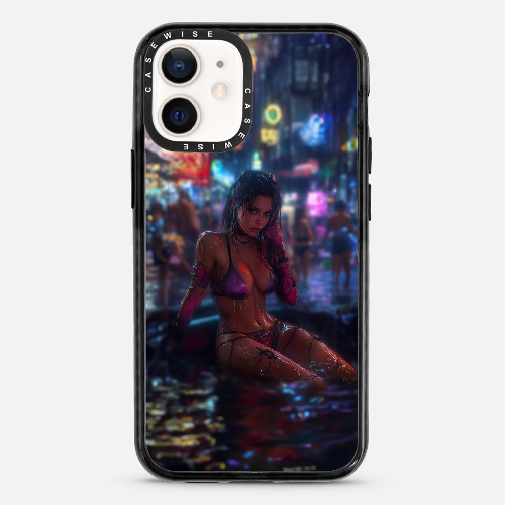 Cyberpunk City Girl - Etui