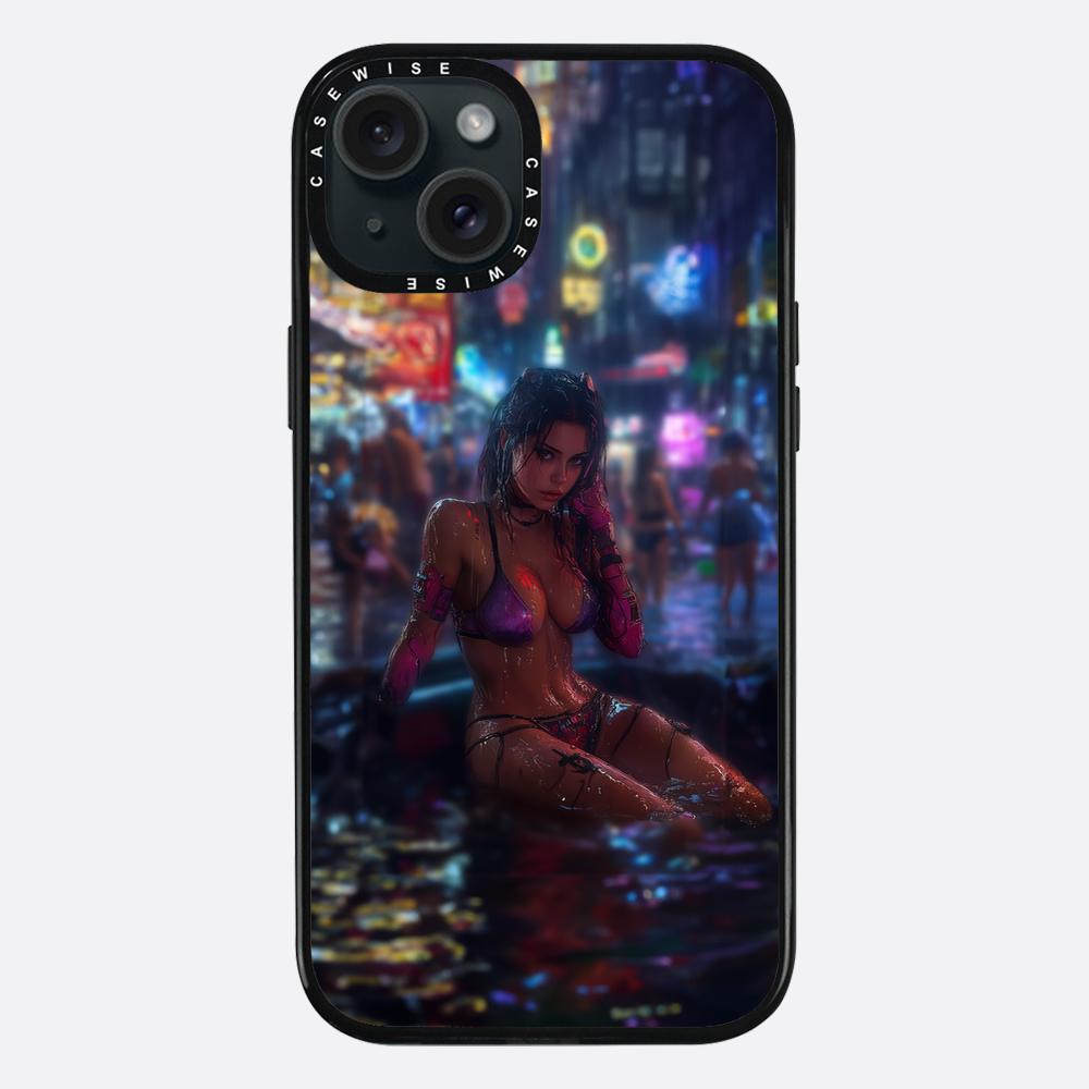 Cyberpunk City Girl - Etui