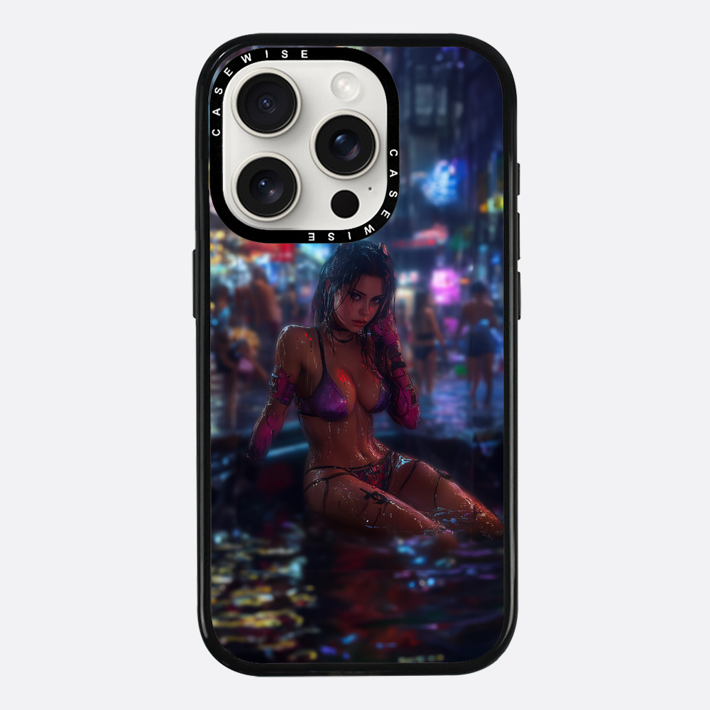 Cyberpunk City Girl - Etui