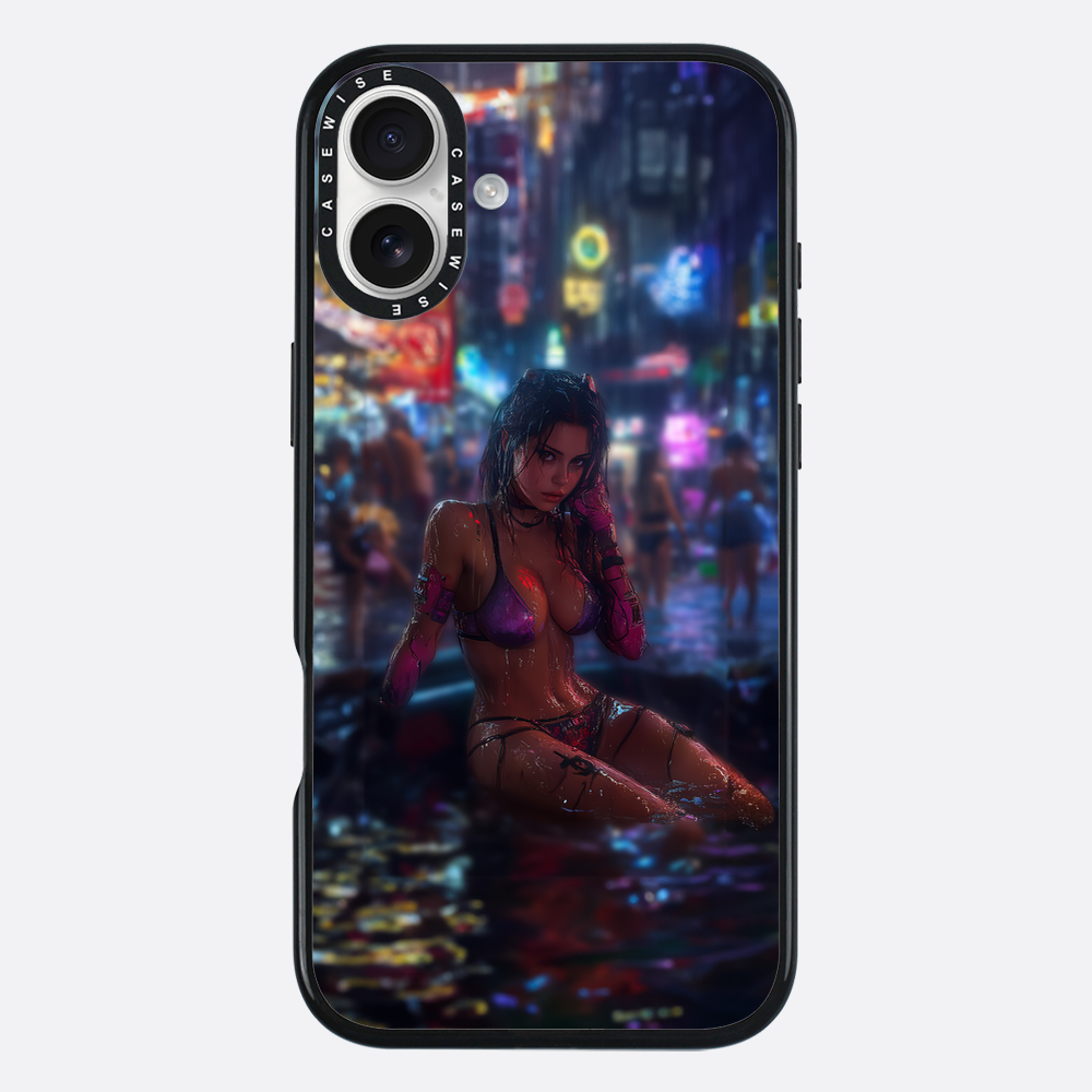 Cyberpunk City Girl - Etui