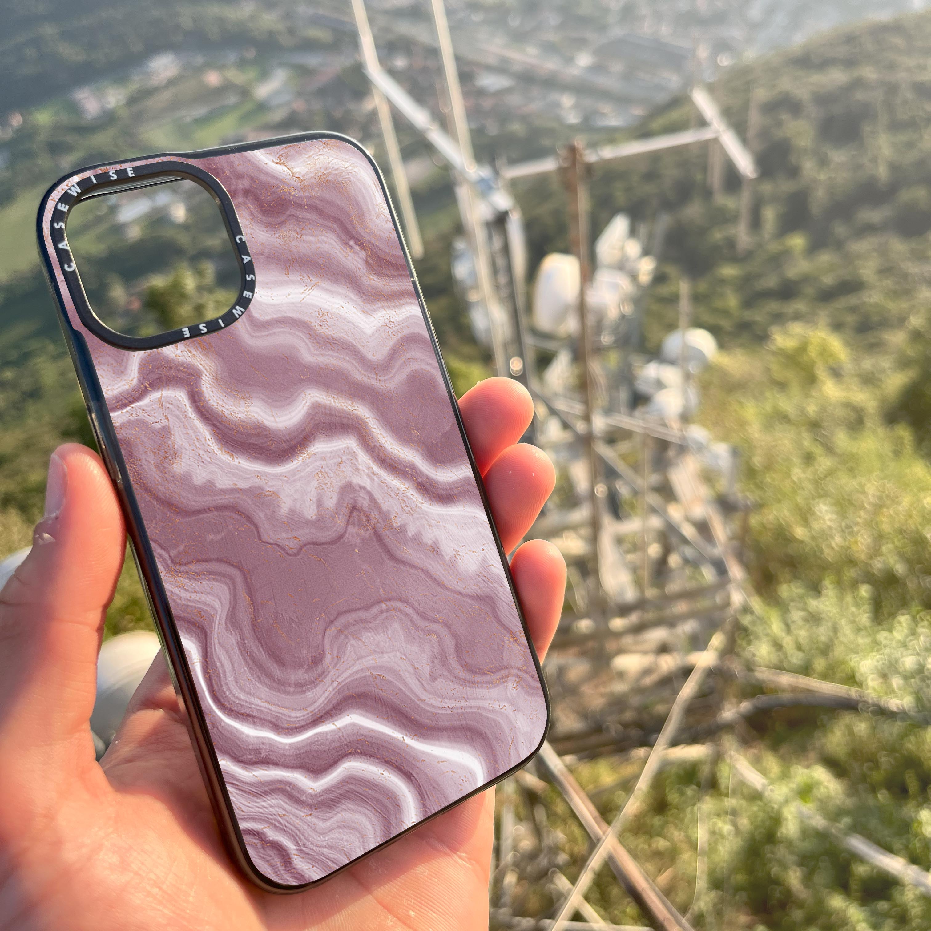 Pink Agate Texture 06 - Etui