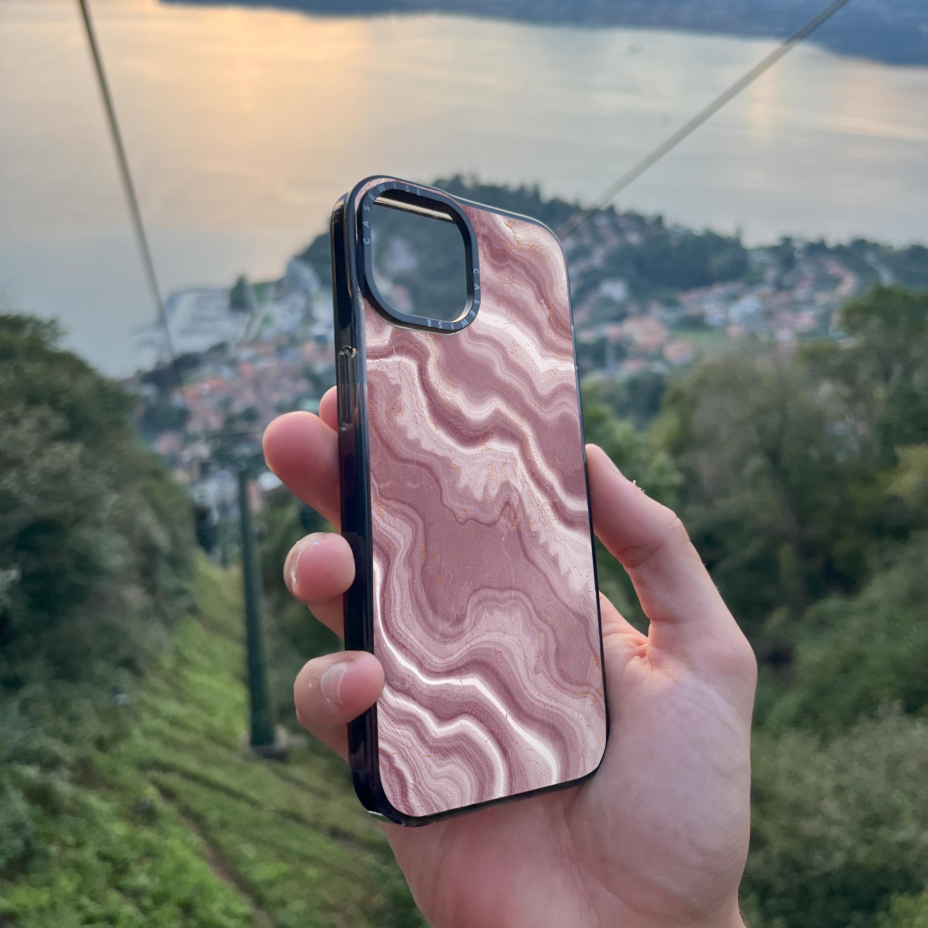 Pink Agate Texture 06 - Etui