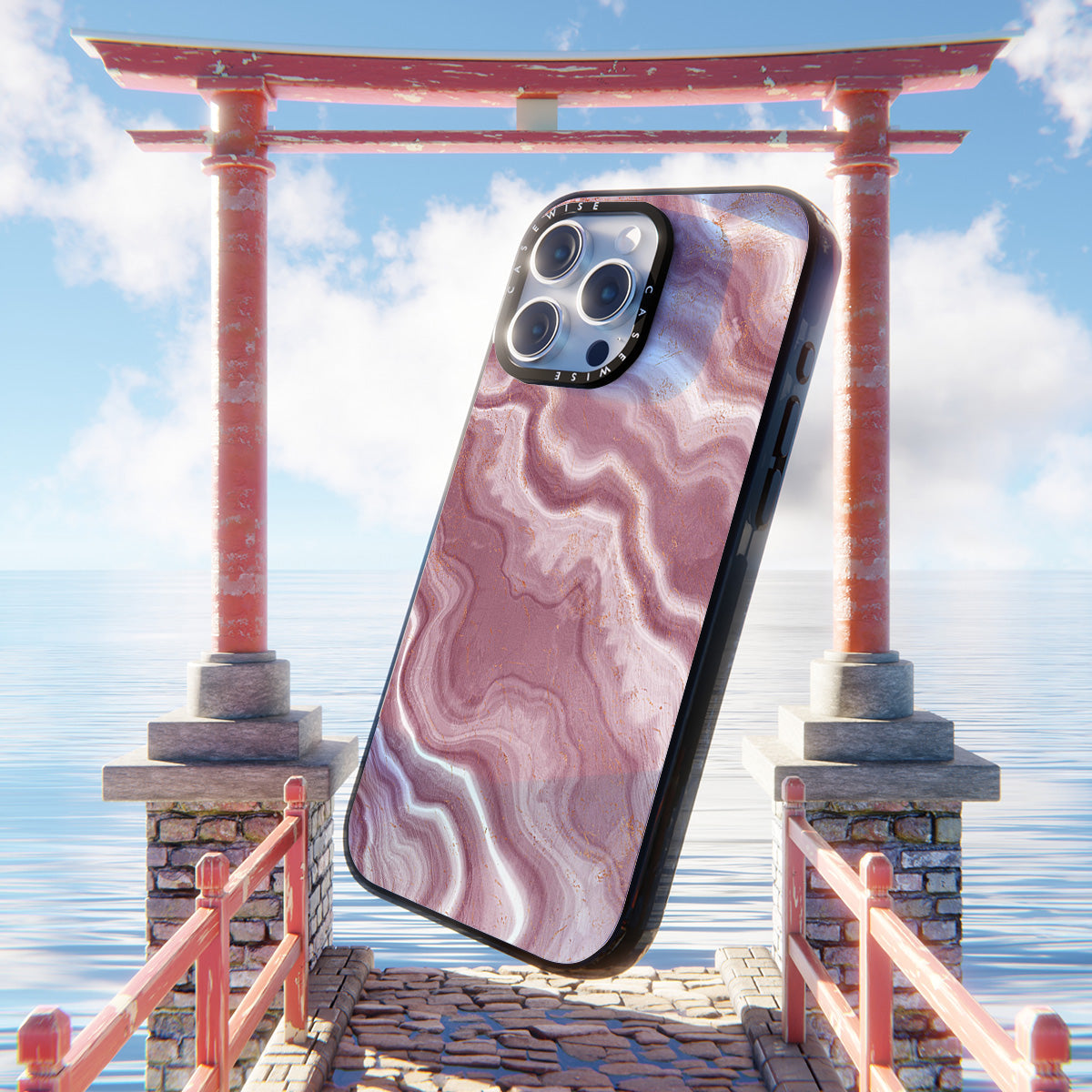 Pink Agate Texture 06 - Etui