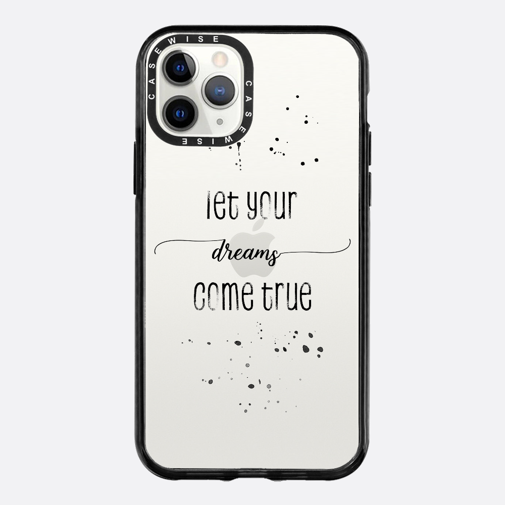TEXT ART Let your dreams come true - Etui