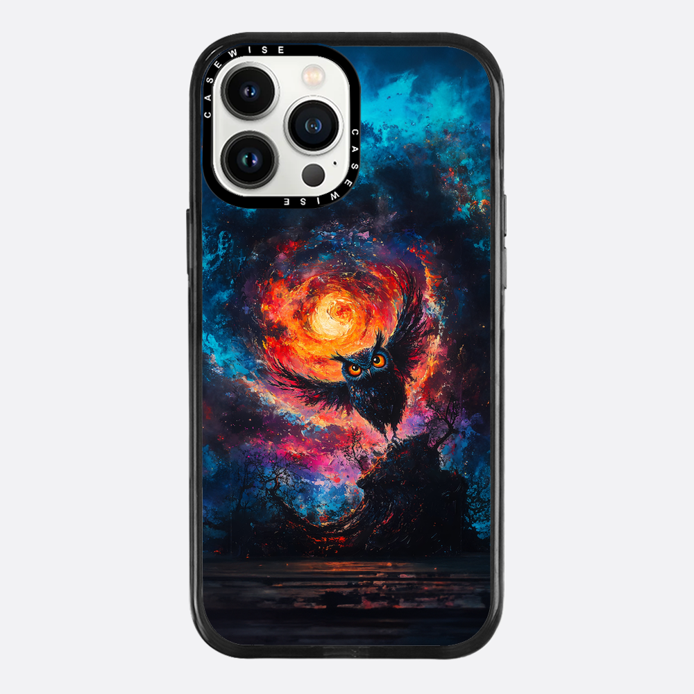 Paradise Owl in Midnight - Etui