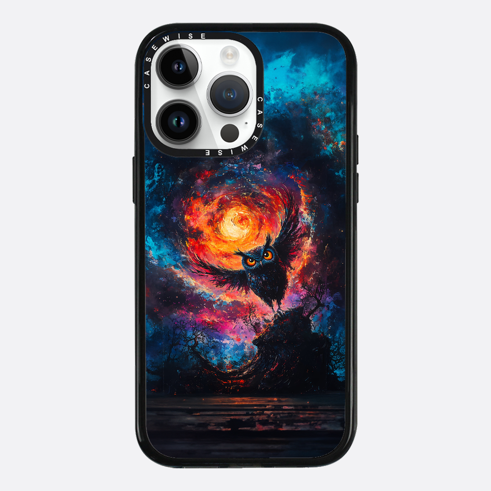 Paradise Owl in Midnight - Etui