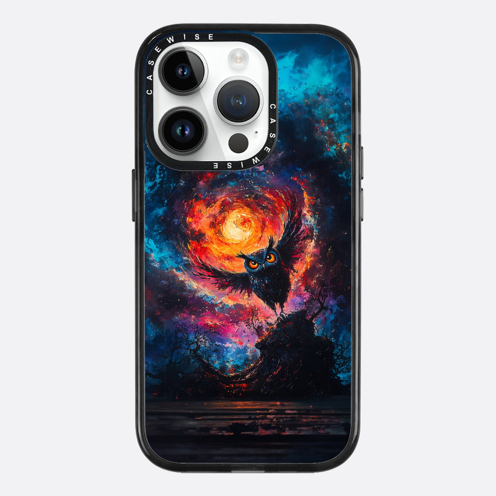 Paradise Owl in Midnight - Etui