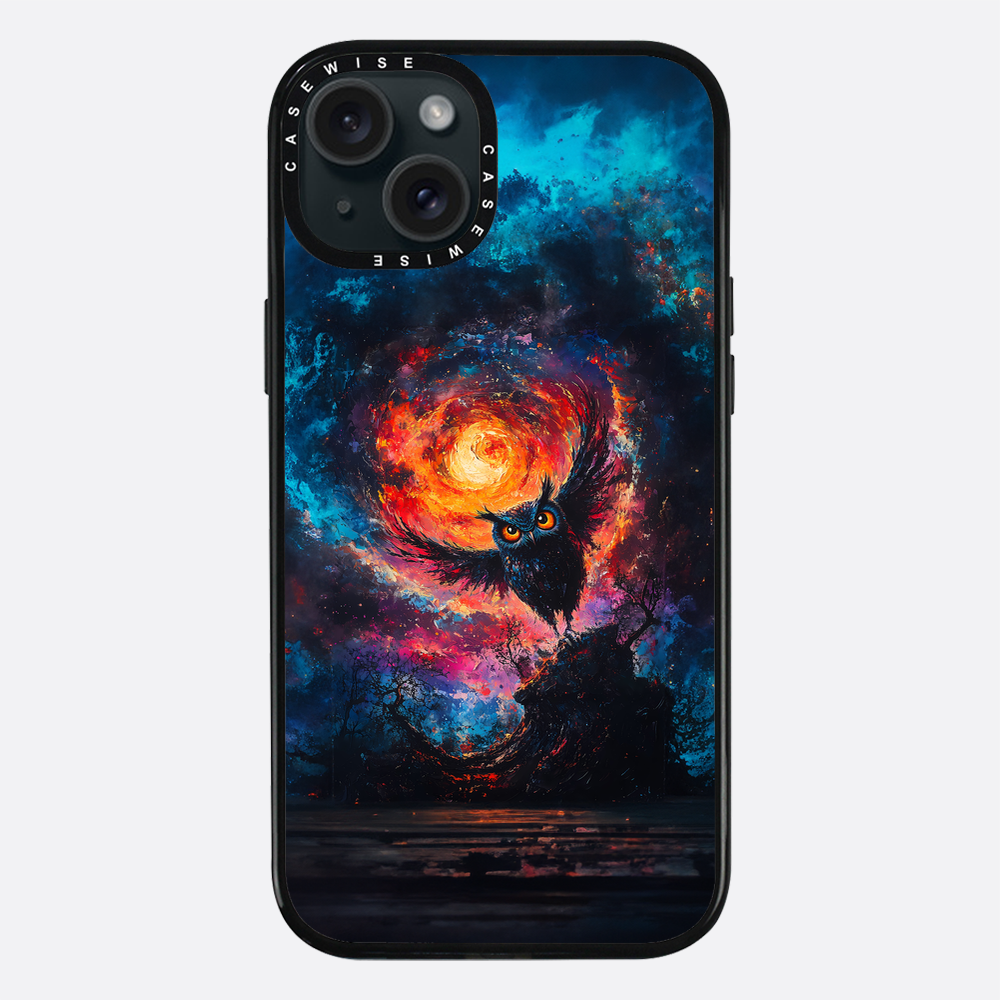 Paradise Owl in Midnight - Etui