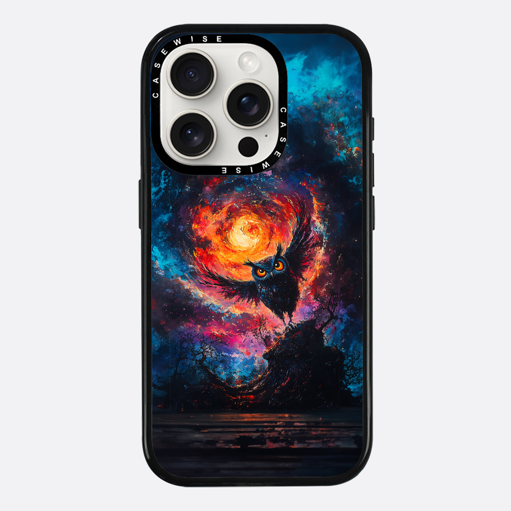 Paradise Owl in Midnight - Etui