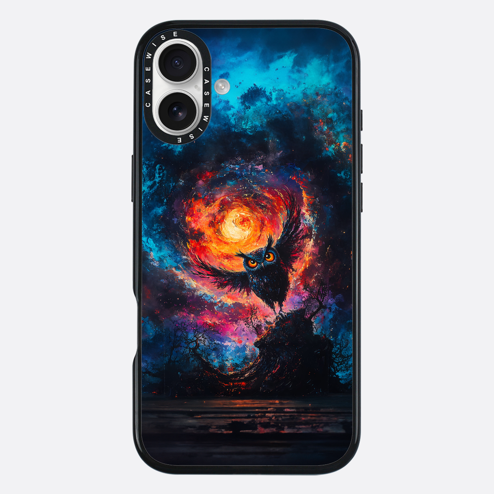Paradise Owl in Midnight - Etui