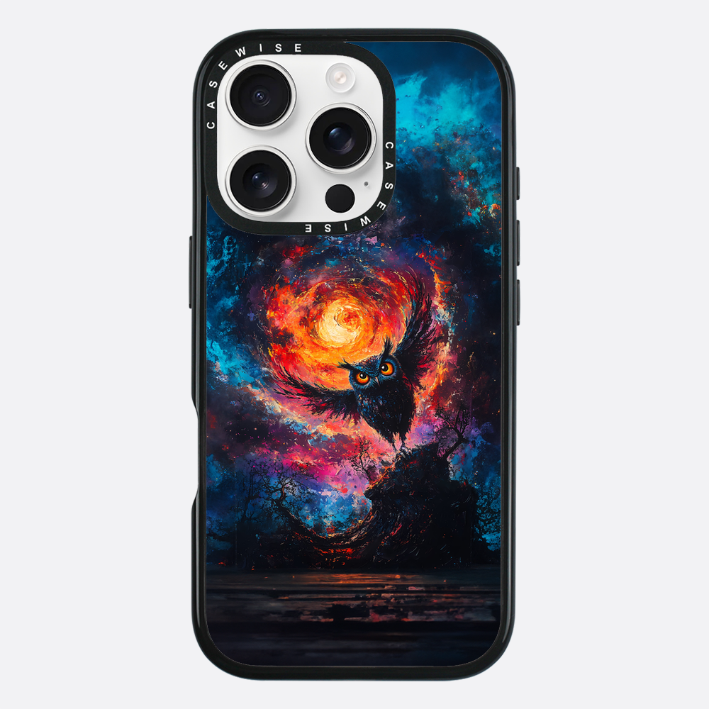 Paradise Owl in Midnight - Etui