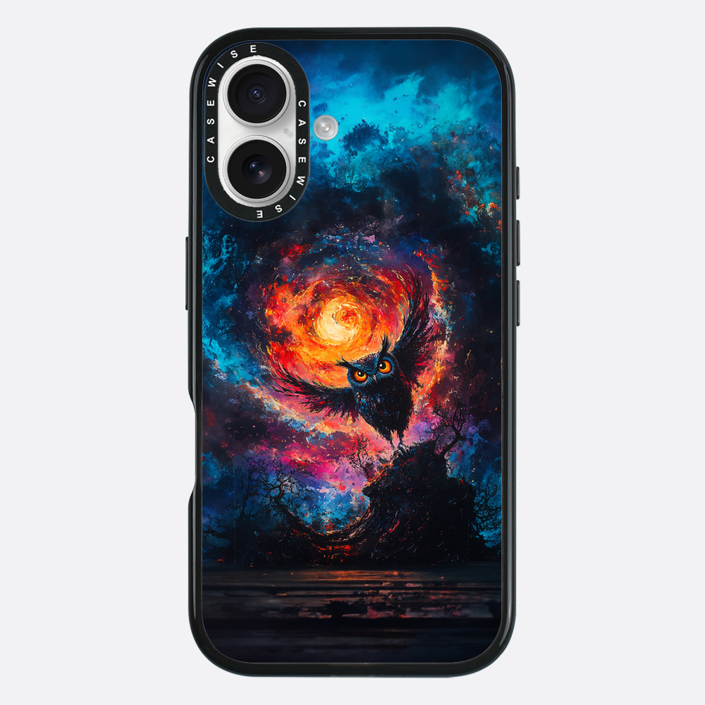 Paradise Owl in Midnight - Etui