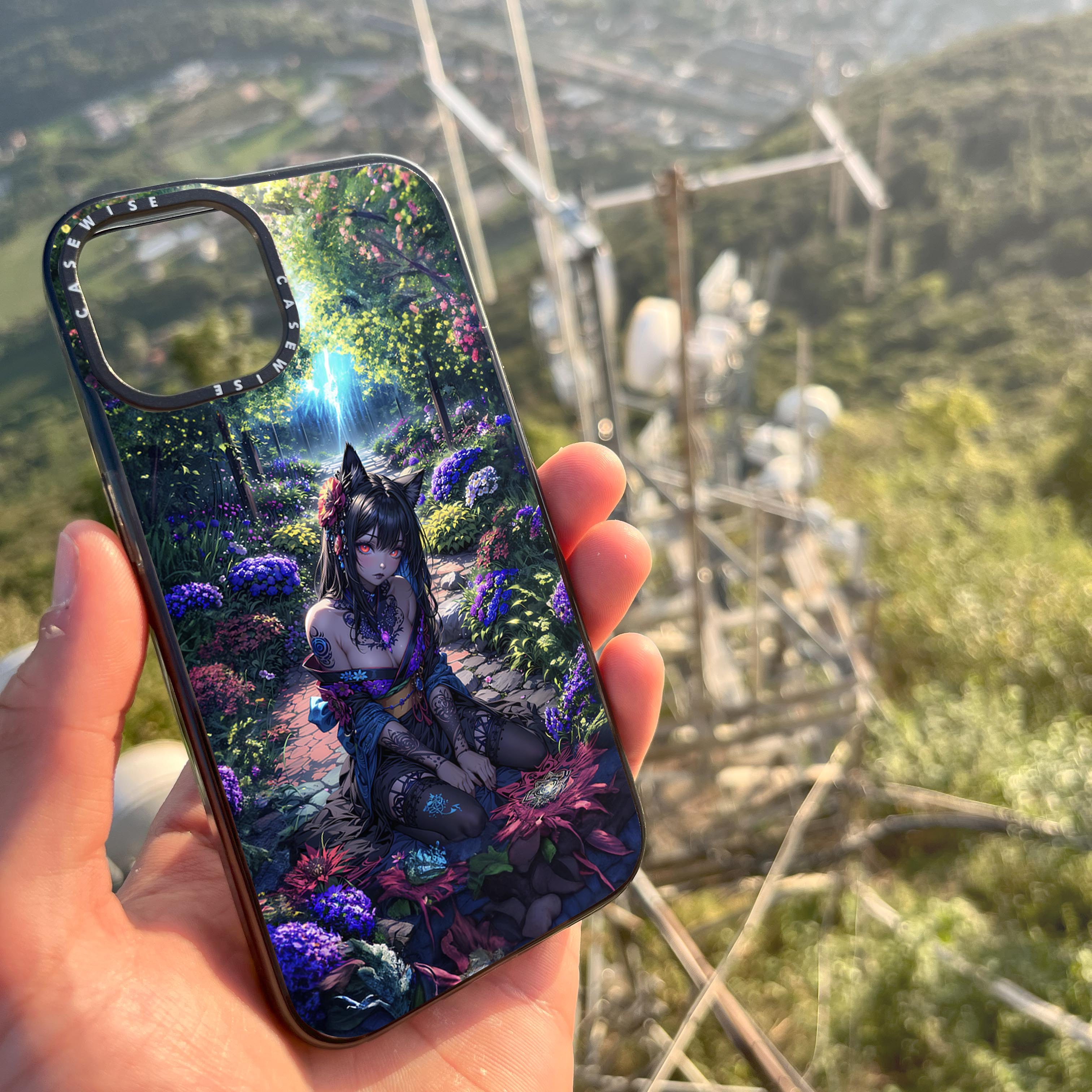 Floral Nature Girl - Etui