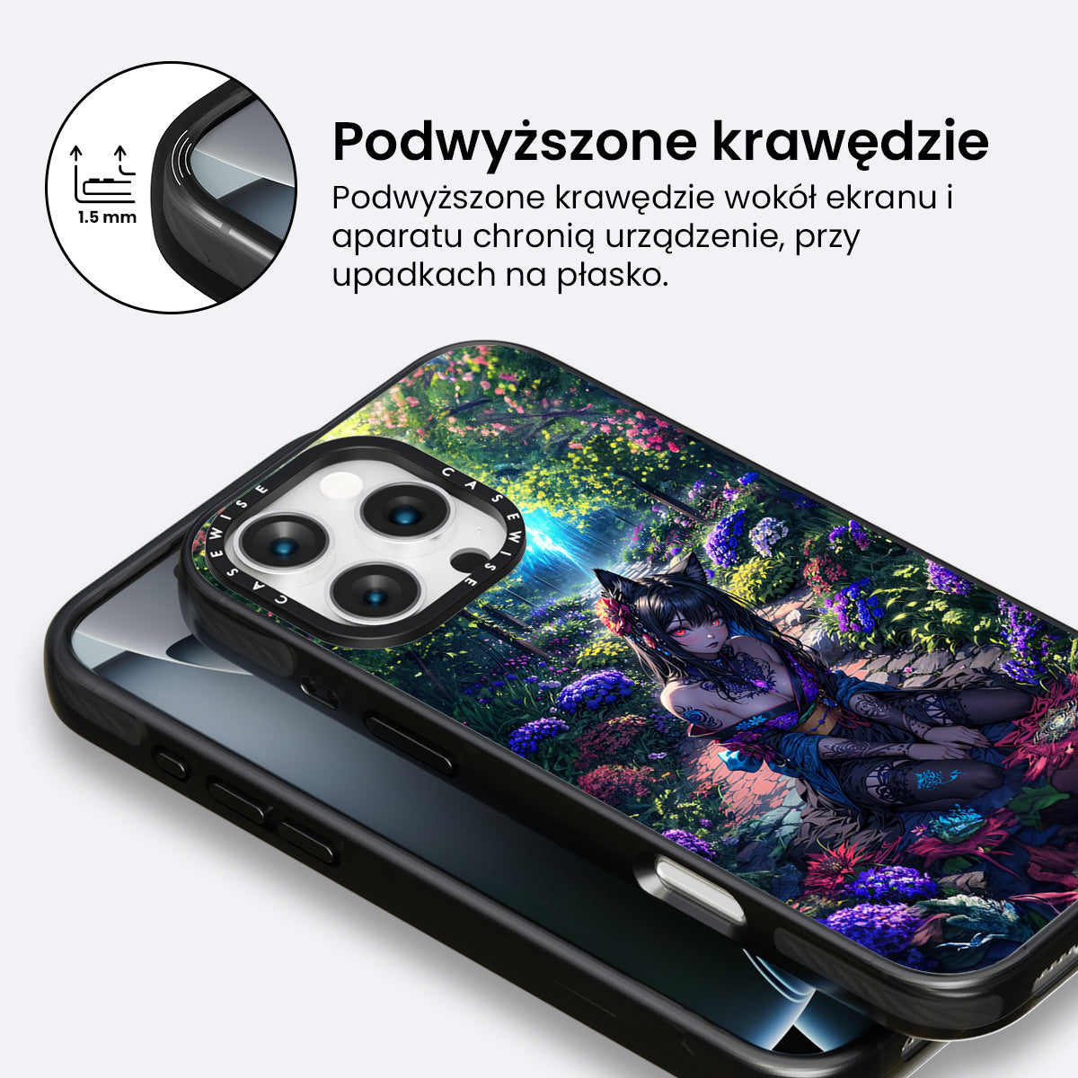 Floral Nature Girl - Etui