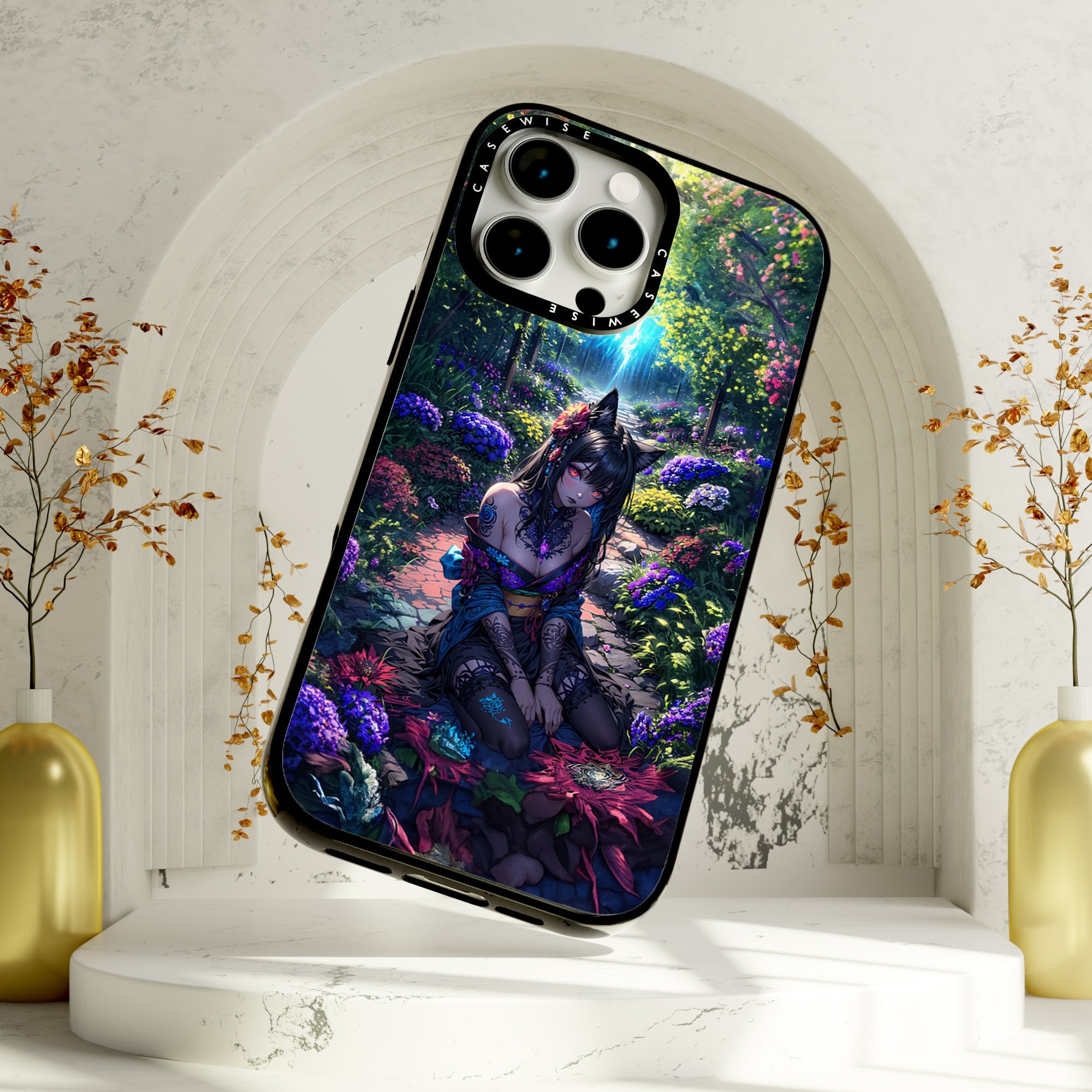 Floral Nature Girl - Etui