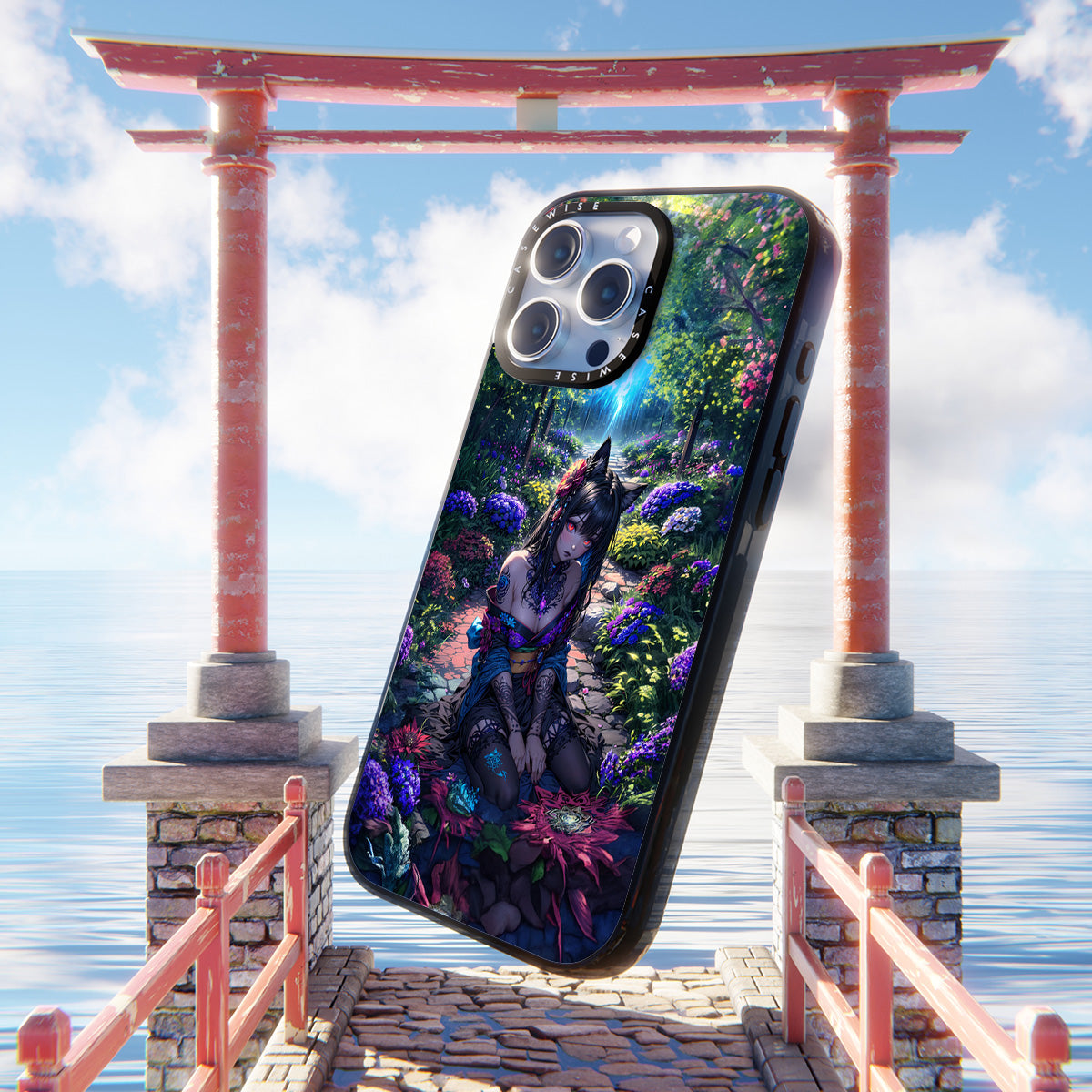Floral Nature Girl - Etui