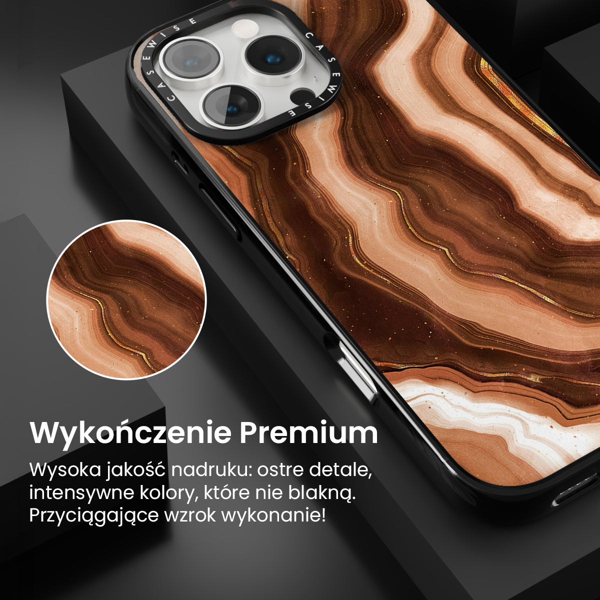 Golden Agate Texture 02 - Etui