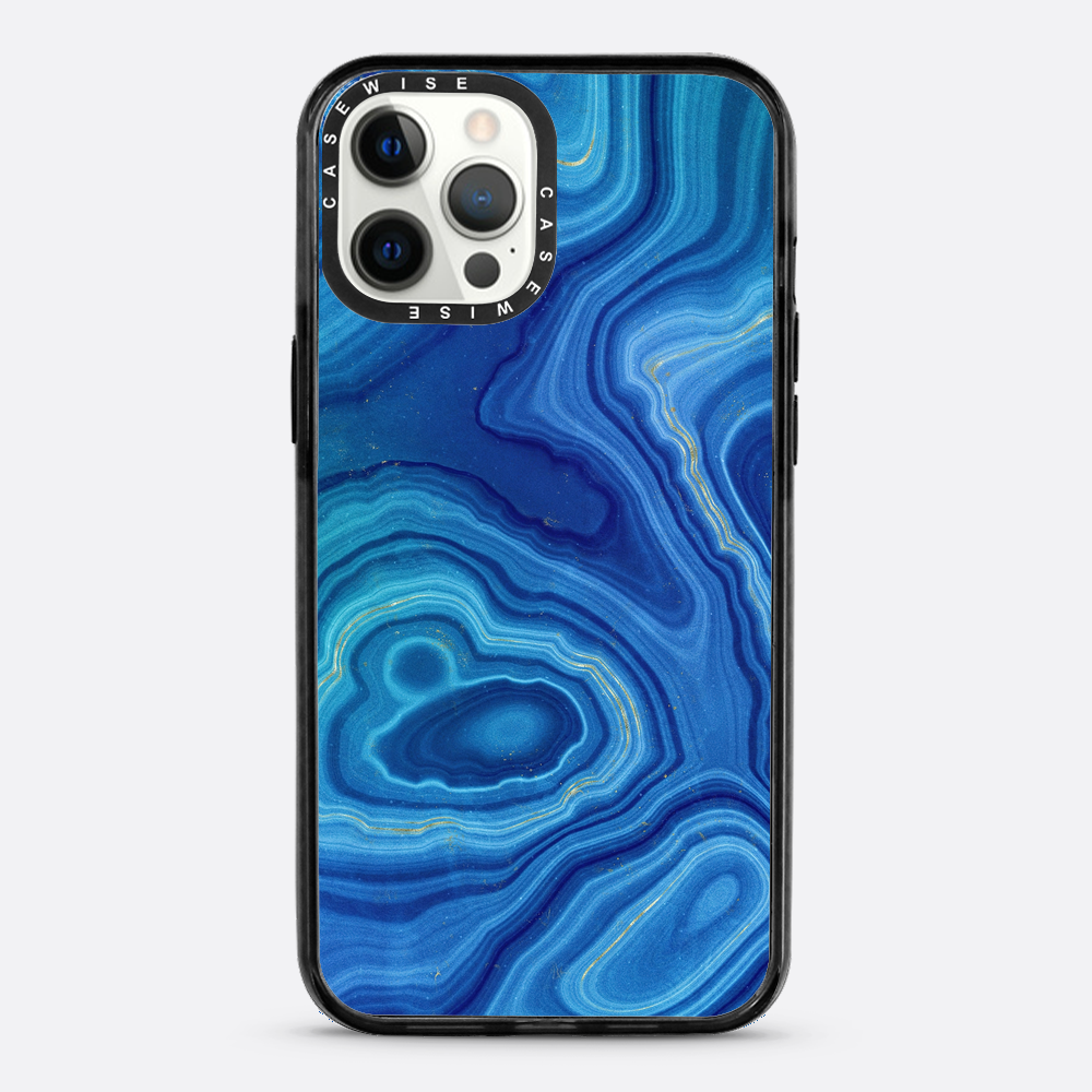 Blue Agate Texture 08 - Etui