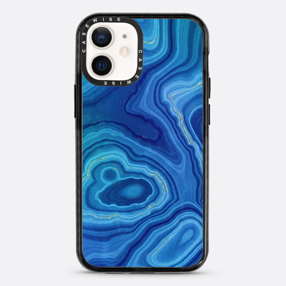 Blue Agate Texture 08 - Etui
