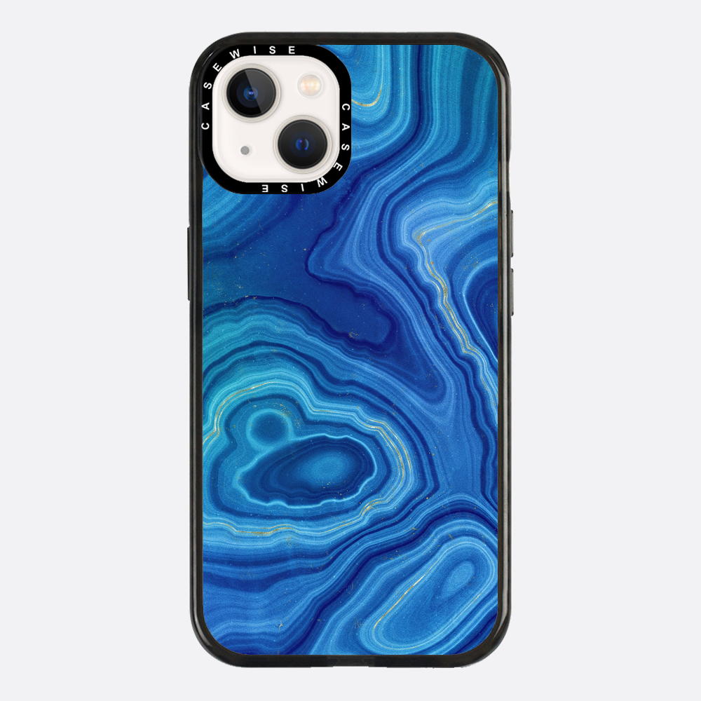 Blue Agate Texture 08 - Etui