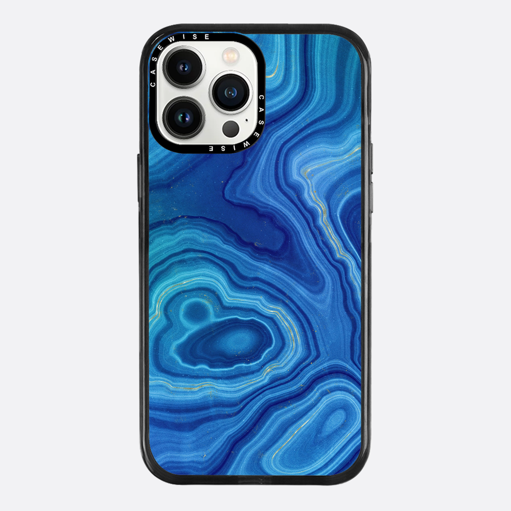 Blue Agate Texture 08 - Etui