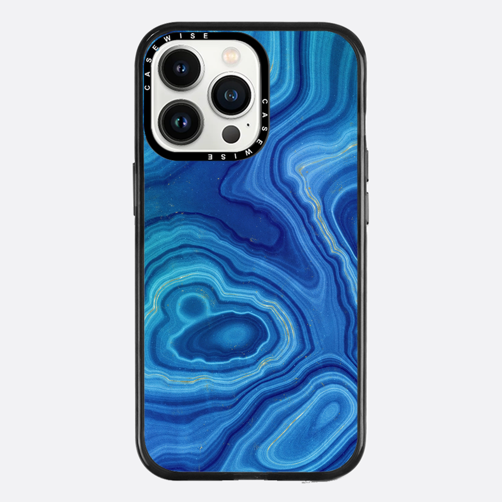 Blue Agate Texture 08 - Etui