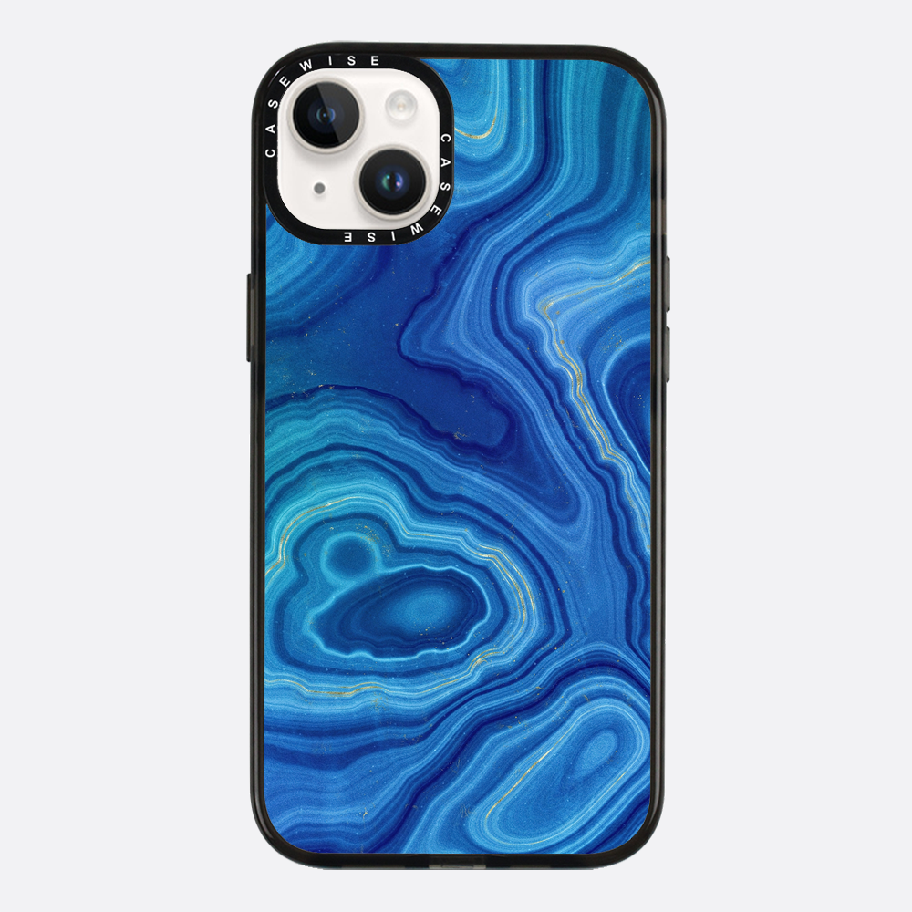 Blue Agate Texture 08 - Etui