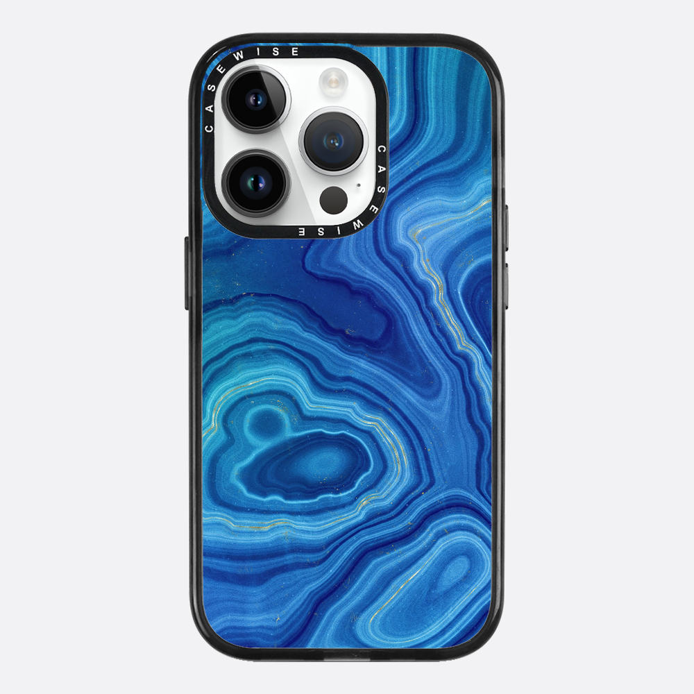 Blue Agate Texture 08 - Etui