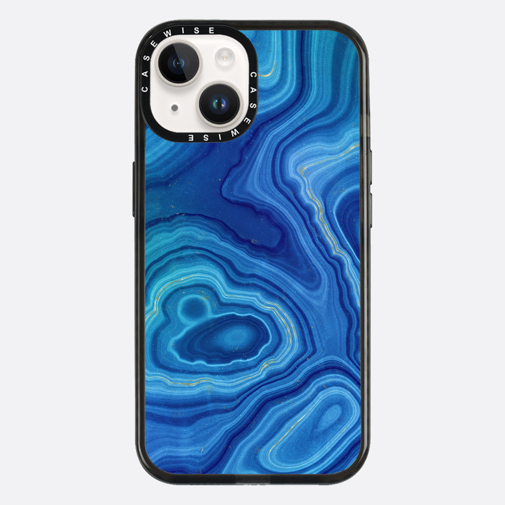 Blue Agate Texture 08 - Etui