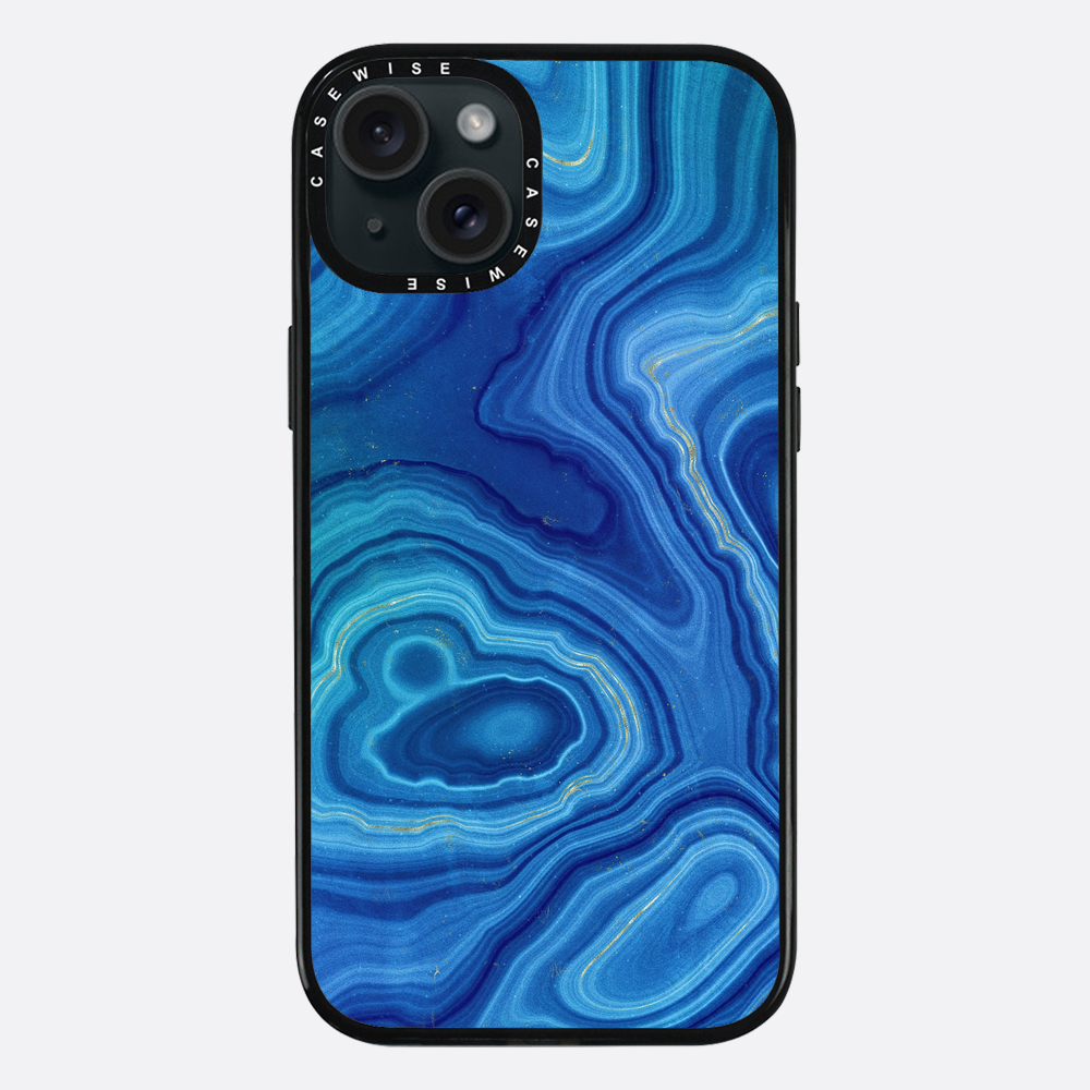 Blue Agate Texture 08 - Etui