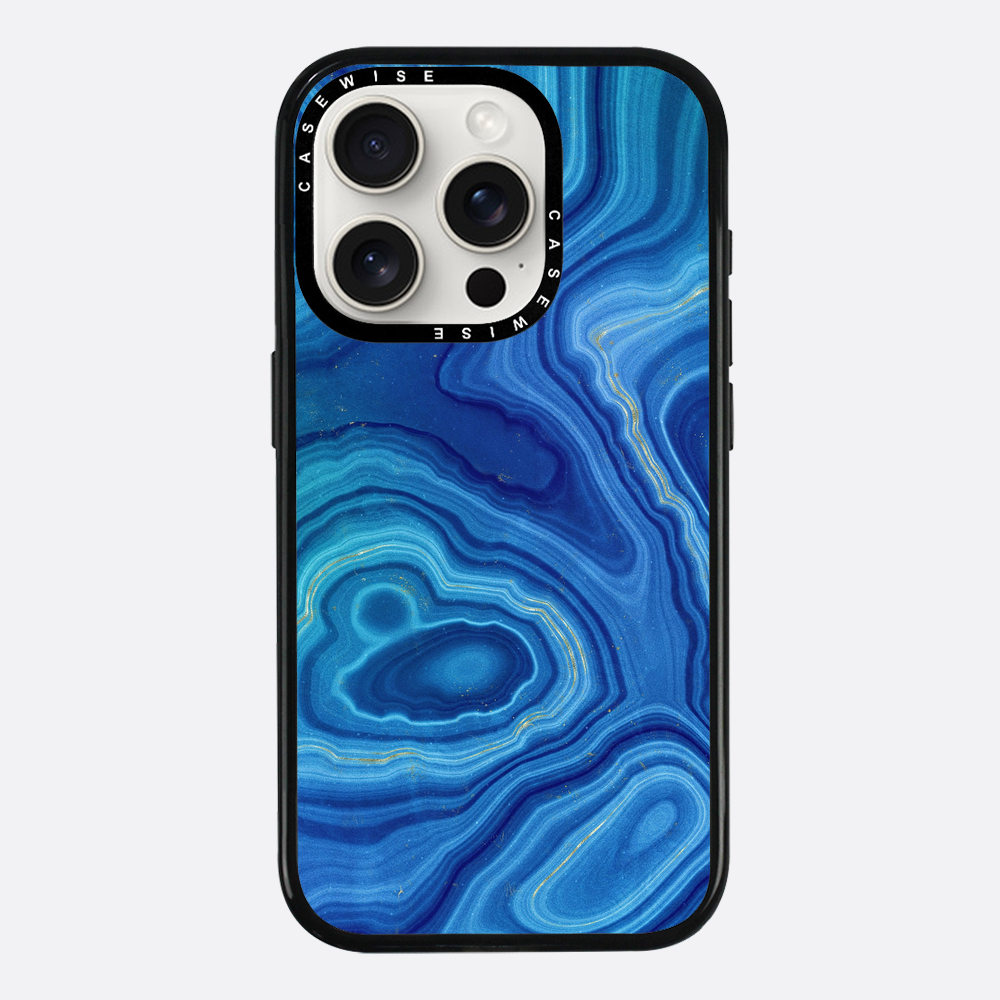 Blue Agate Texture 08 - Etui