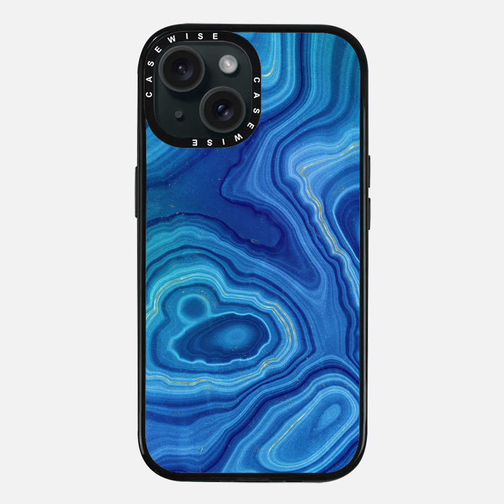 Blue Agate Texture 08 - Etui