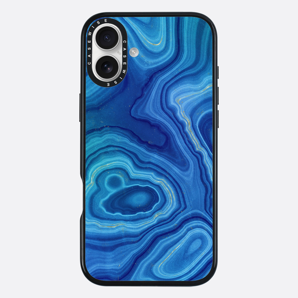 Blue Agate Texture 08 - Etui