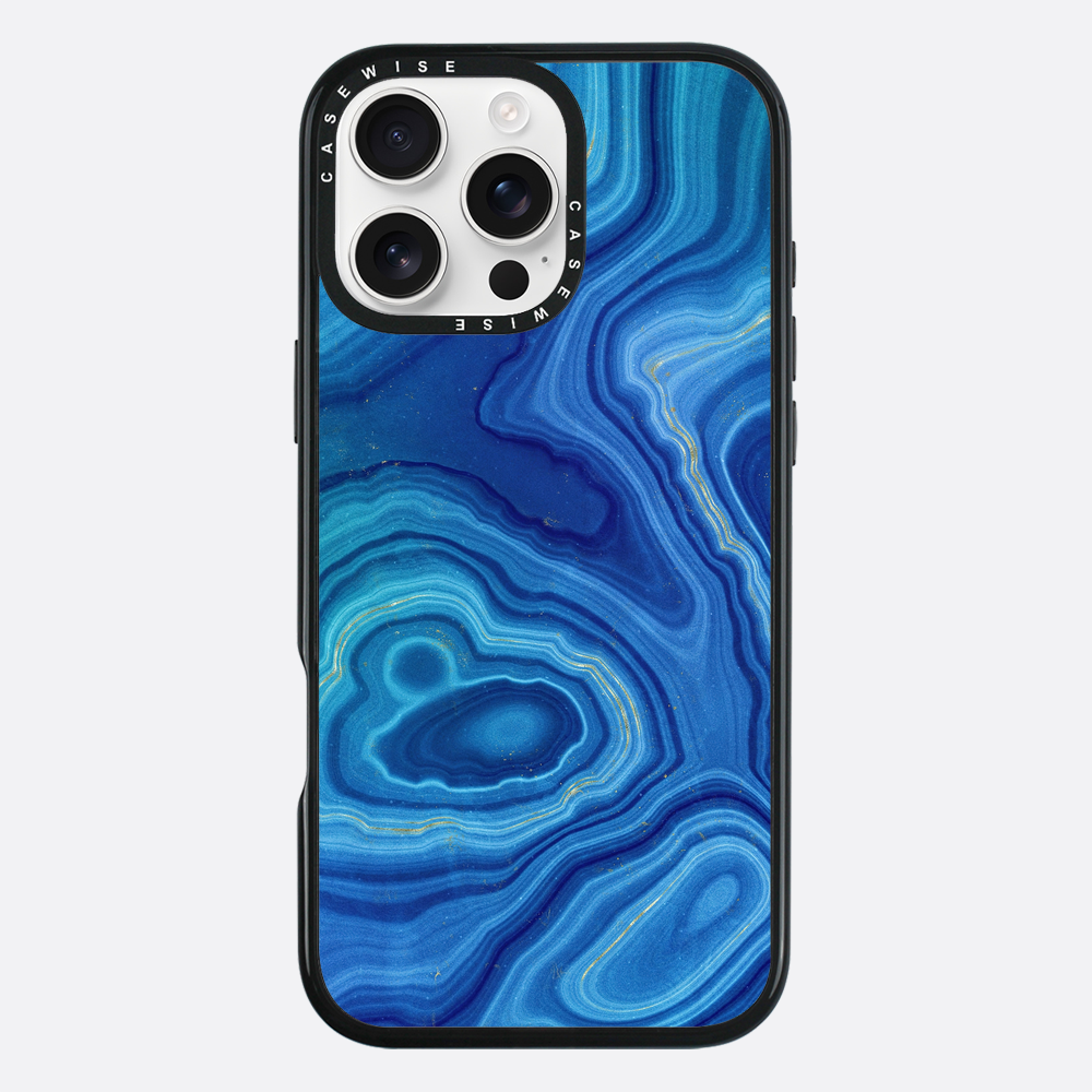 Blue Agate Texture 08 - Etui